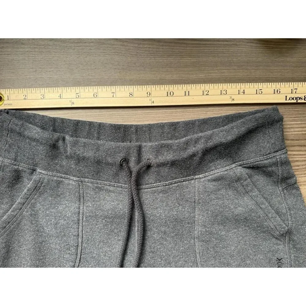 Reebok‎ Pants Women’s Sz L/G Cotton& Polyester Dark Grey